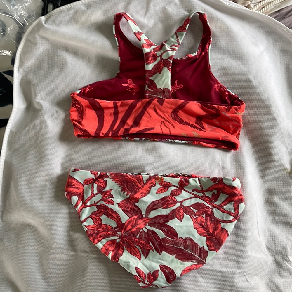 Maaji reversible two piece girls size 14